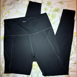 Girlfriend Collective Black Compressive Leggings